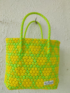 TLBAS-0016/Handmade Flower-knot Design Tote Bags