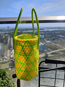 TLBAS-0016/Handmade Flower-knot Design Tote Bags