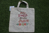 TLCB-005d/Cotton shopping Tote Bags-Hand Painted W/WO