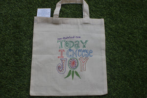 TLCB-005d/Cotton shopping Tote Bags-Hand Painted W/WO