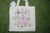 TLCB-005d/Cotton shopping Tote Bags-Hand Painted W/WO