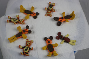 TLDIY-001e-Fridge Magnets-teddy tiger