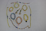 TLBDS-008/Beaded coloured combination of bracelets, anklets, earrings-set