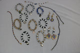 TLBDS-008/Beaded coloured combination of bracelets, anklets, earrings-set