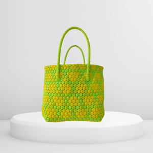 TLBAS-0016/Handmade Flower-knot Design Tote Bags