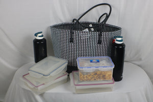 TLBAS-001/Designer Grocery Basket/Ecobags