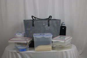 TLBAS-001/Designer Grocery Basket/Ecobags