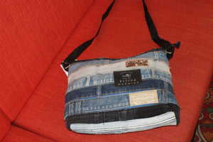 TLCB-0014/Denim Applique Tote bags