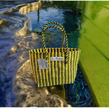 TLBAS-0023/Malligai-Straight line dual Colours Basket