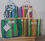 TLBAS-0044/Multi-Coloured Traditional Basket - Thalir Leed®