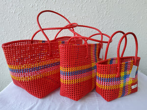 TLBAS-0017/Malligai -Multi-Cross Colour Basket (M) - Thalir Leed®