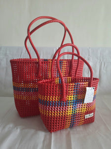 TLBAS-0017/Malligai -Multi-Cross Colour Basket (M) - Thalir Leed®