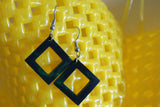 TLRJ-009/ square & triangle earrings - Thalir Leed®